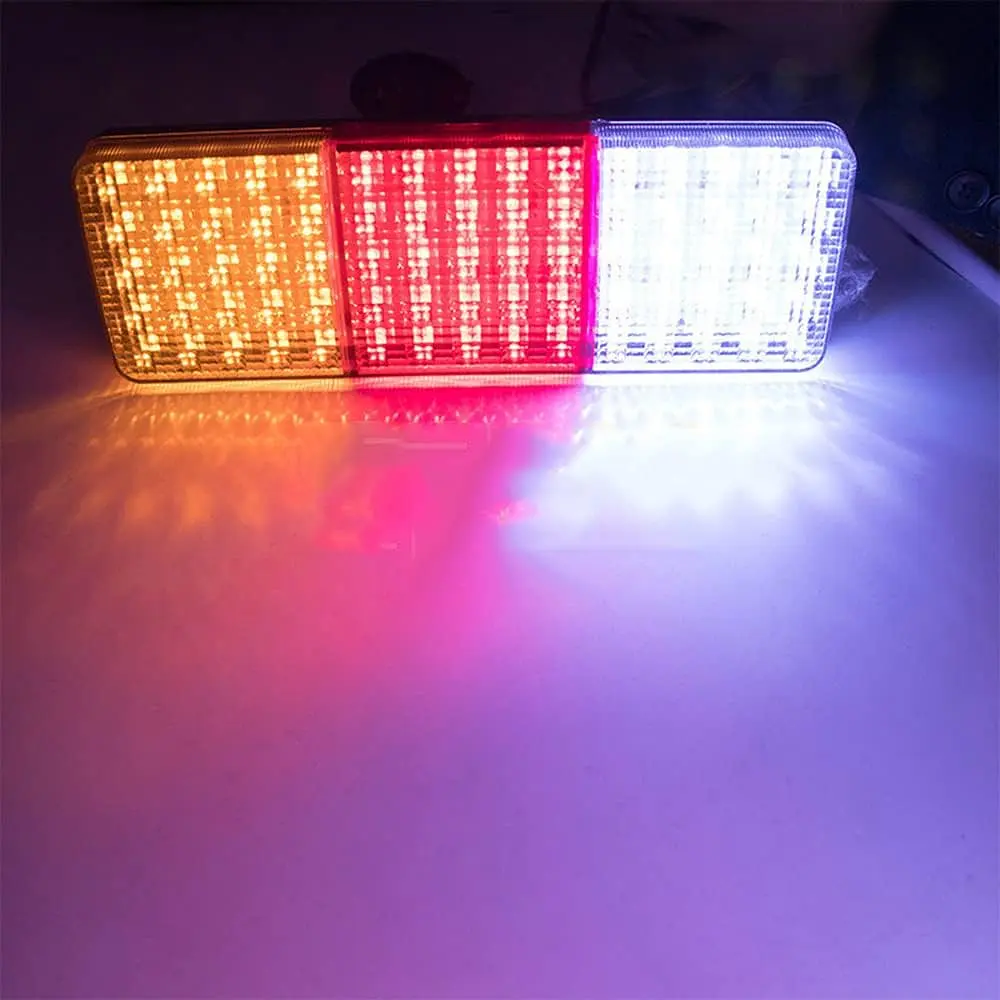 LED Задній ліхтар квадратний 75LED 10-30V 265 x92 мм 2 шт. (BL-64975) - фото 2