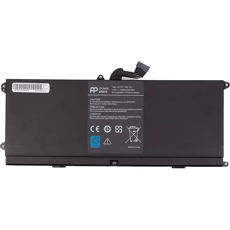 Акумулятор PowerPlant для ноутбуків DELL Inspiron XPS 15z (OHTR7) 14.8V 3600mAh (NB440948) - фото 2