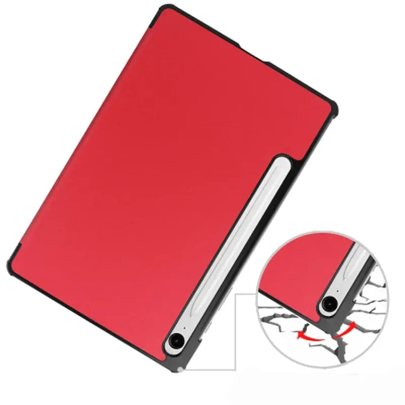 Чохол до планшета BeCover Smart Case Samsung Galaxy Tab S10 FE (SM-X520/SM-X526) 10.9" Red (713280) - фото 4
