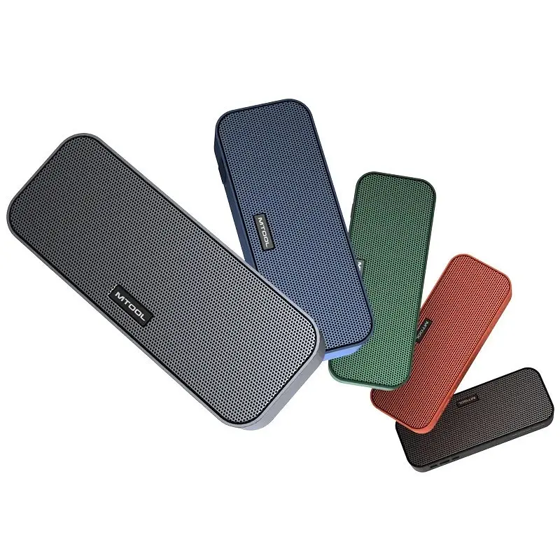 Портативна Bluetooth-колонка Mtool V6 зі стереозвуком і глибокими басами чорний - фото 3