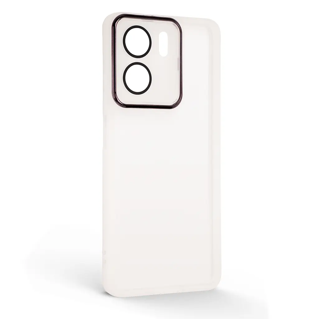 Защитный чехол для OPPO A5X 4G/A5X 5G, Shade, белый, TPU+PC, матовый, защита всего корпуса, панель-накладка, противоударный, с высокими бортами, амортизирует удары при падениях, ArmorStandart (ARM86756) - фото 2