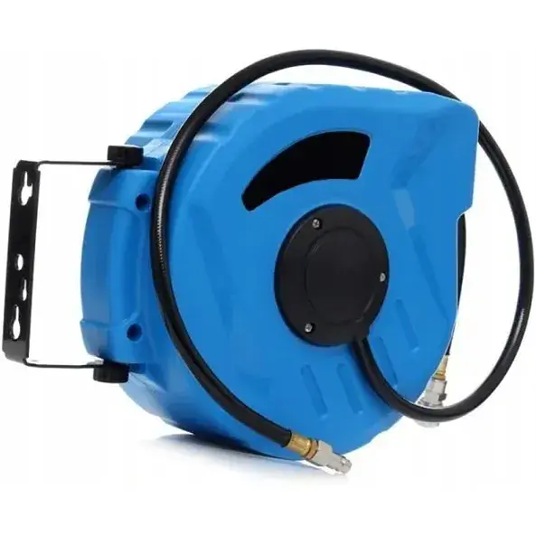 Шланг пневматический Kraft&Dele KD1461 на автоматической катушке с быстроразъемным соединением 20 м - фото 7