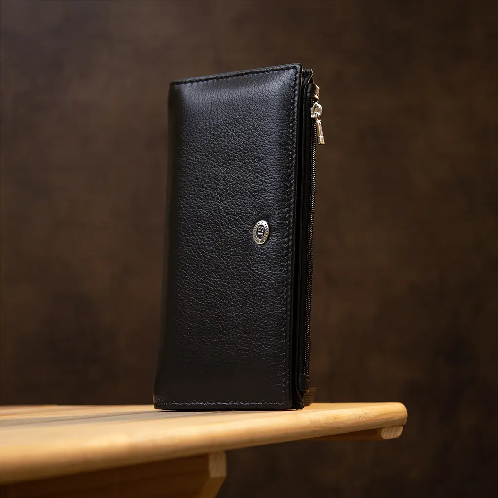 Кожаный женский кошелек ST Leather 19х9.5х1.5 см acs0018190 - фото 6