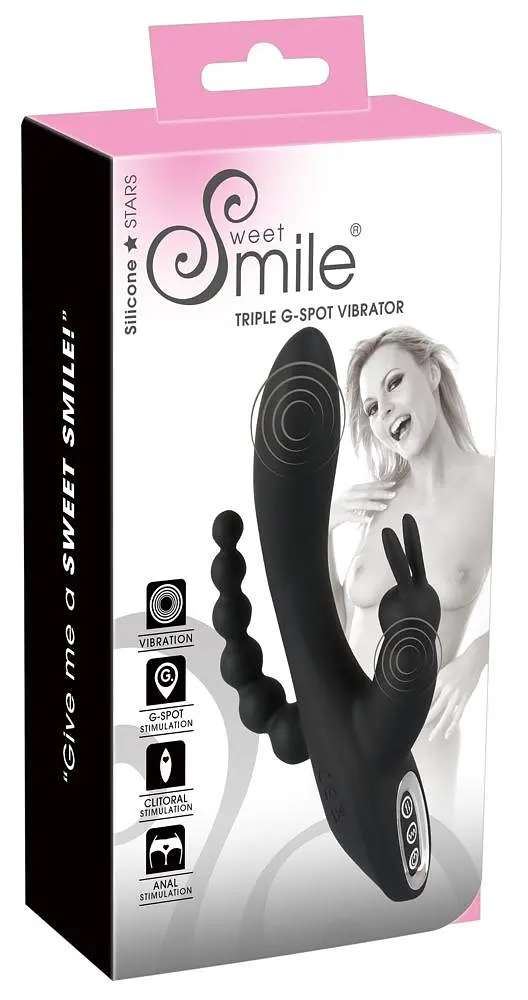 Вибратор для тройной стимуляции Smile Triple G-Spot Orion 42-05506710000 98708 - фото 6