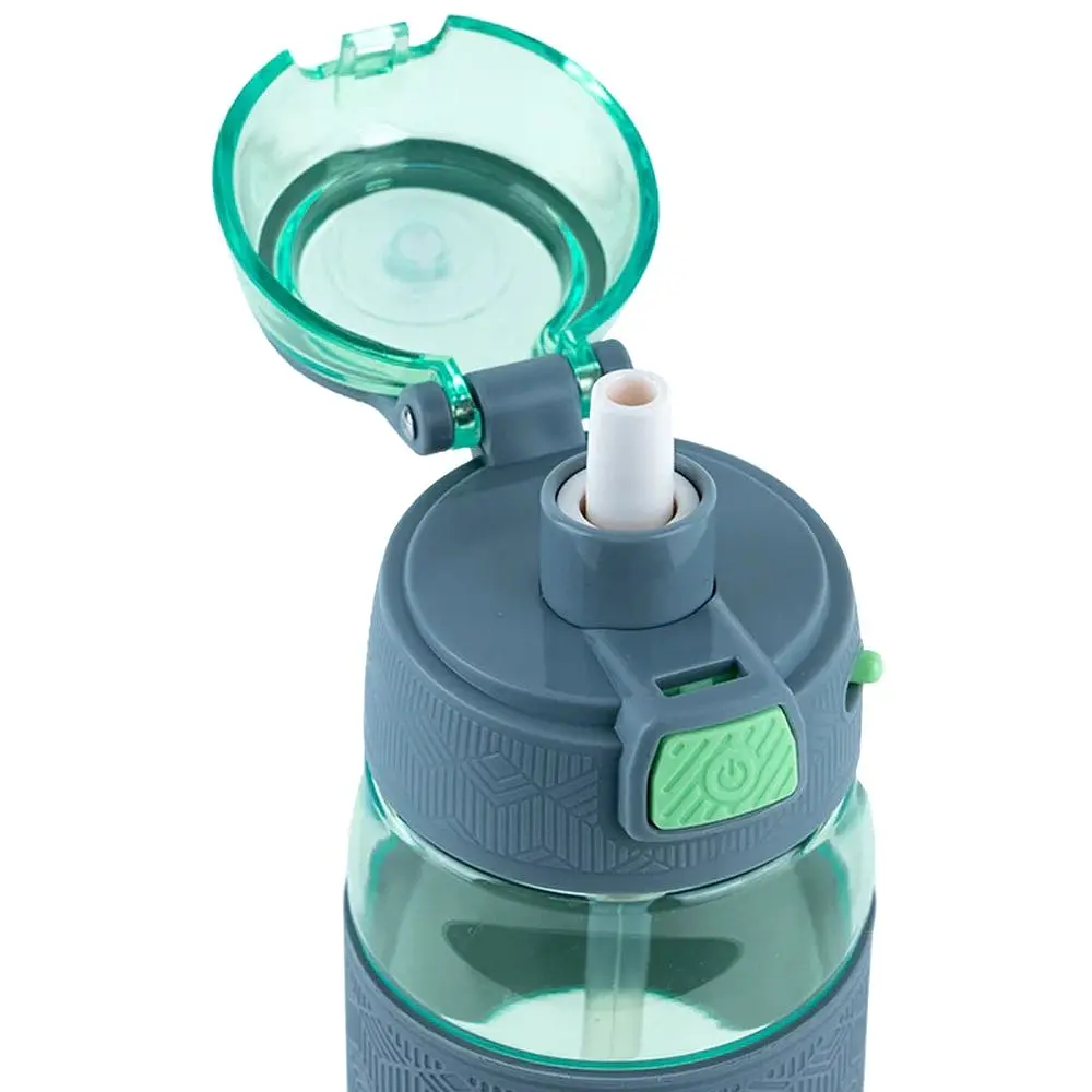 Пляшечка для води Kite 600 мл зелено-сіра (K24-1201-2) - фото 4