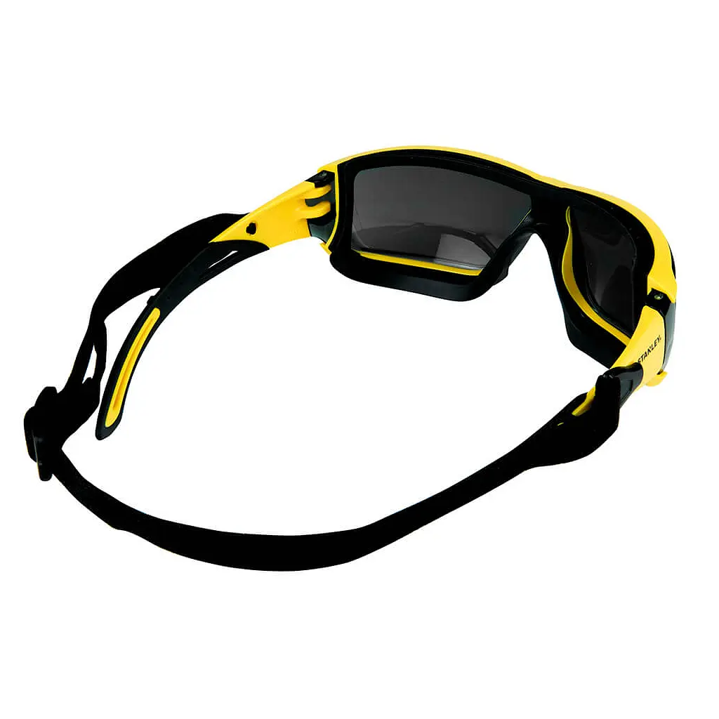Захисні окуляри Stanley Rubber Gasket, тоновані, полікарбонатні, з м'якими гумовими дужками (SYE15-21D) - фото 5