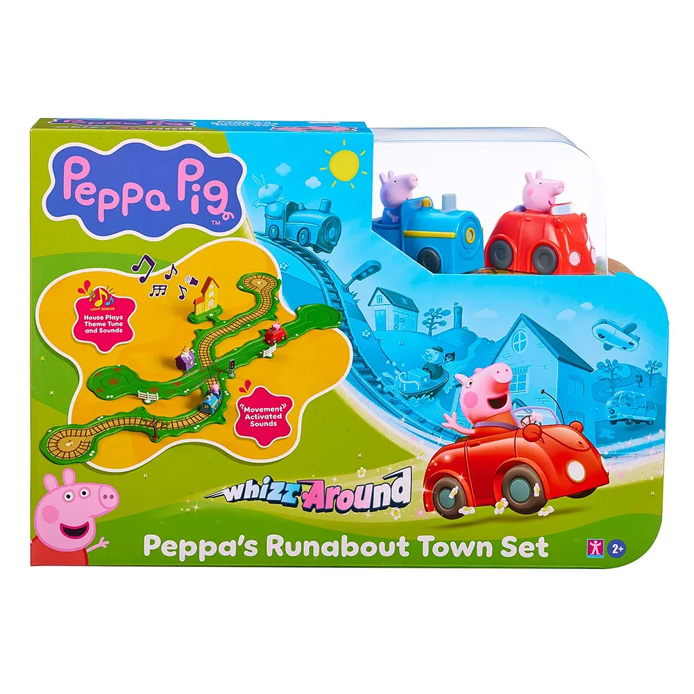 Ігровий набір Peppa Pig Місто свинки Пеппи з фігурками (124609) - фото 5