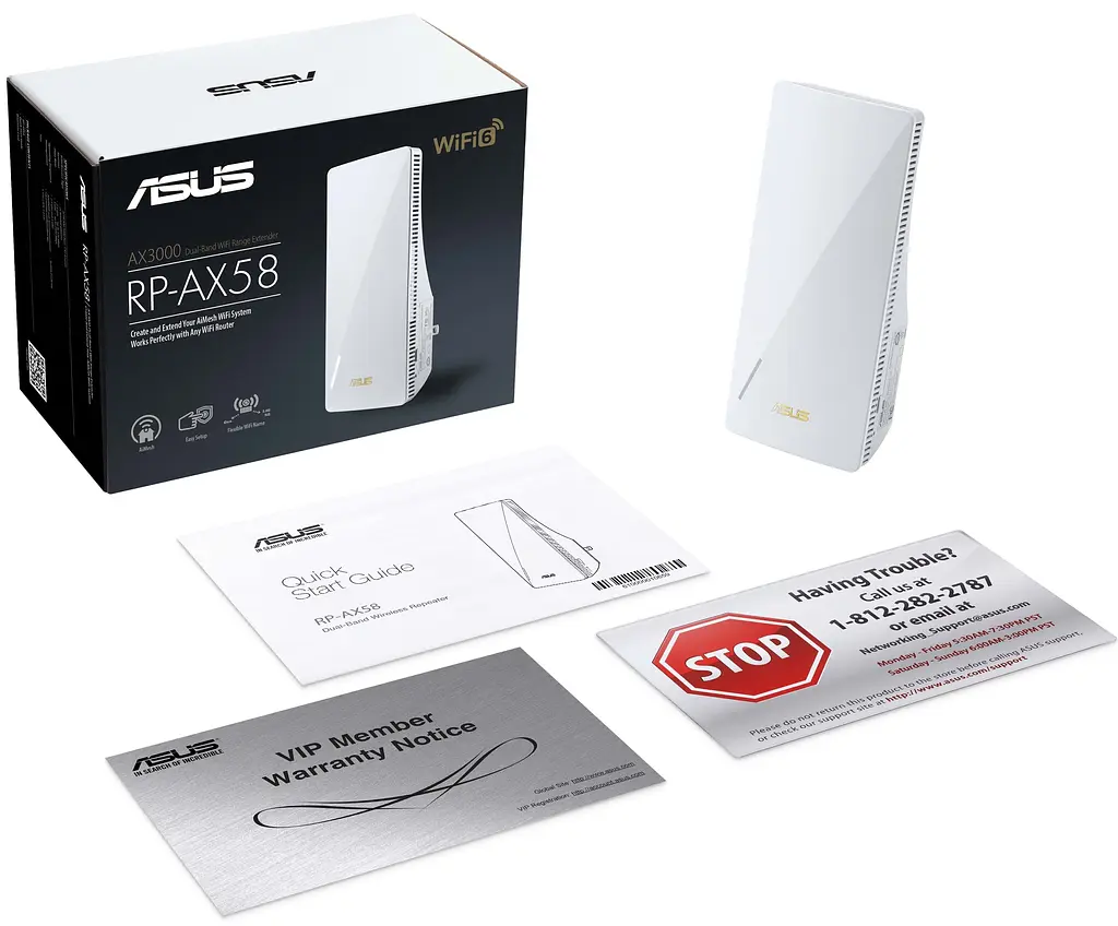 ASUS Повторювач Wi-Fi сигналу ASUS RP-AX58 - фото 7