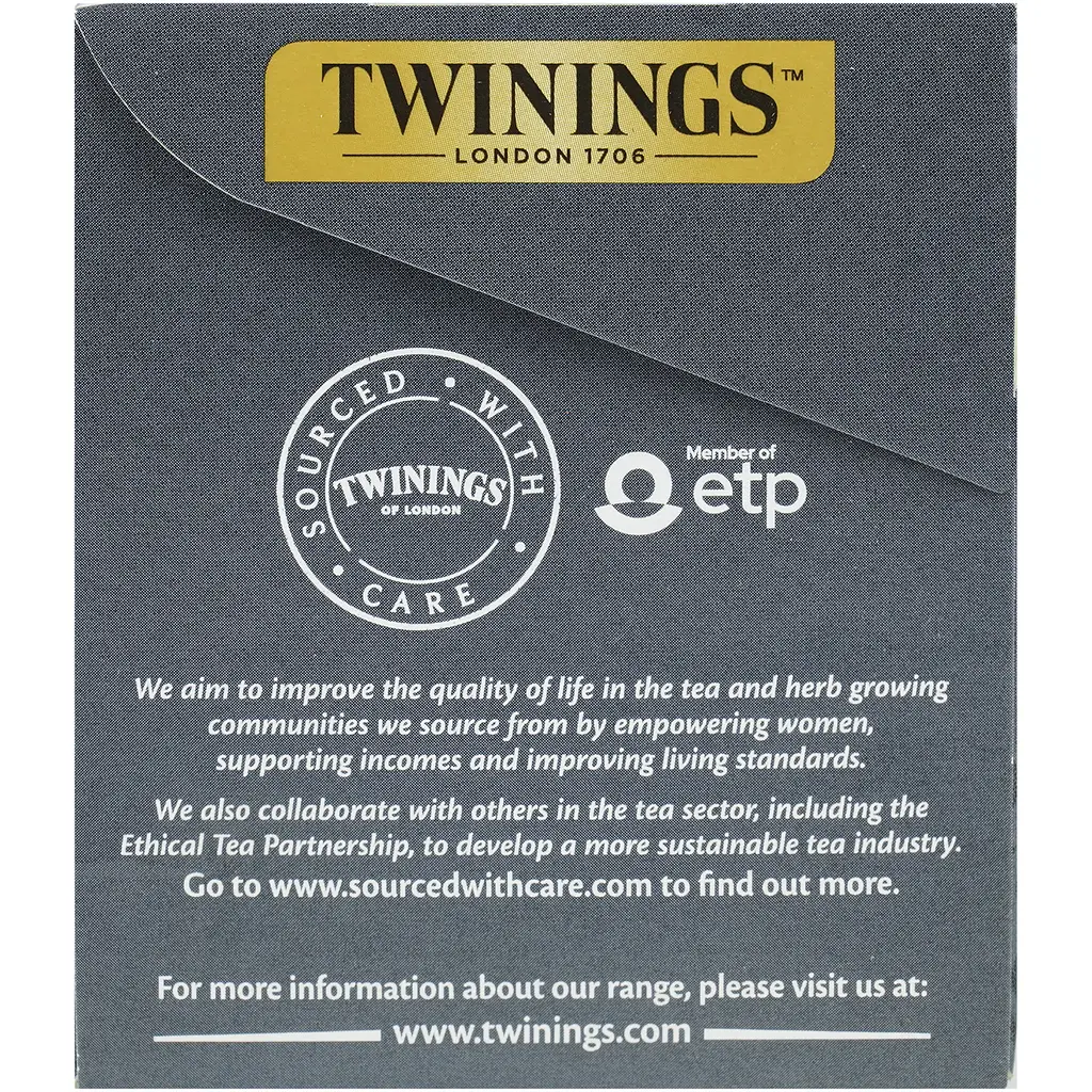 Чай чорний Twinings Принц Уельський в пакетиках (25 шт. х 2 г) - фото 6
