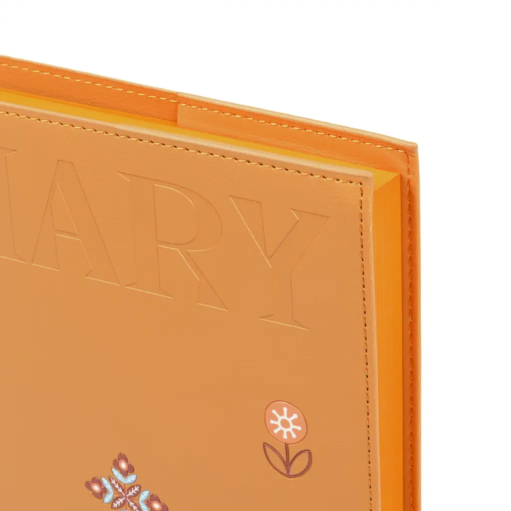 Щоденник діловий Leo Planner Amber А5 м'який теракотовий 320 сторінок (252771) - фото 2