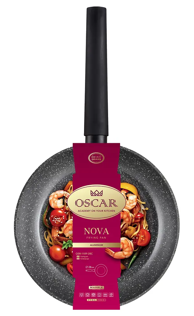 Сковорода Oscar Nova 28 см kuh0016656 - фото 2
