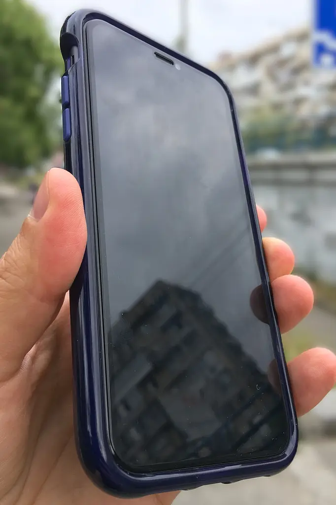 Протиударний силіконовий чохол Tech21 Evo Check для iPhone 11 (6.1") Indigo - фото 9