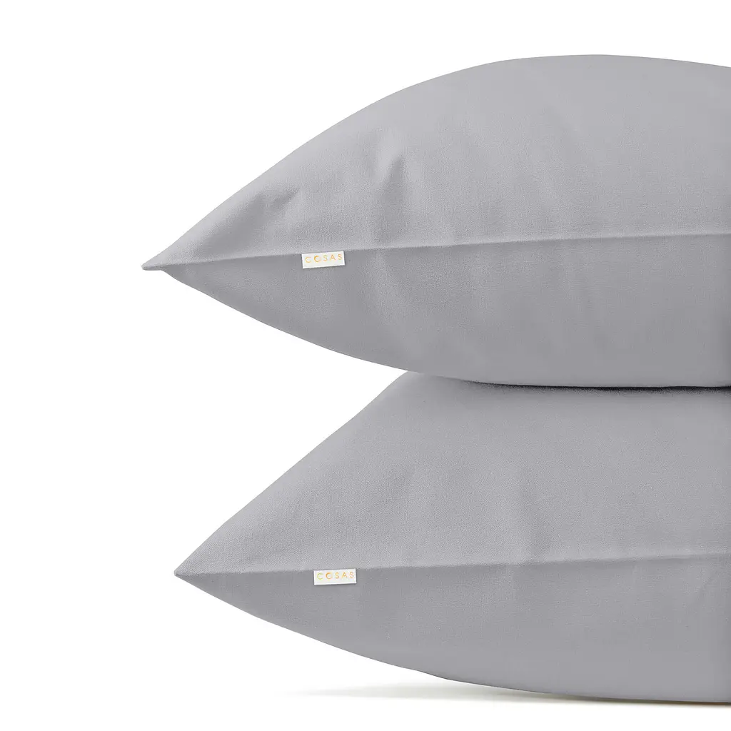 Набір наволочок Cosas Smoky 50х70 см (SetPillow_RanforsGrey_50х70) - фото 2