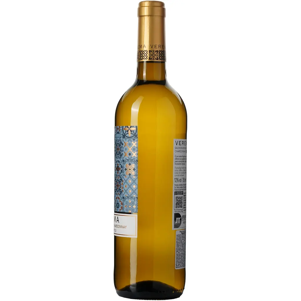 Вино Vicente Gandia Verema Sauvignon Blanc - Chardonnay 2024 біле, сухе 12% 0.75 л - фото 4