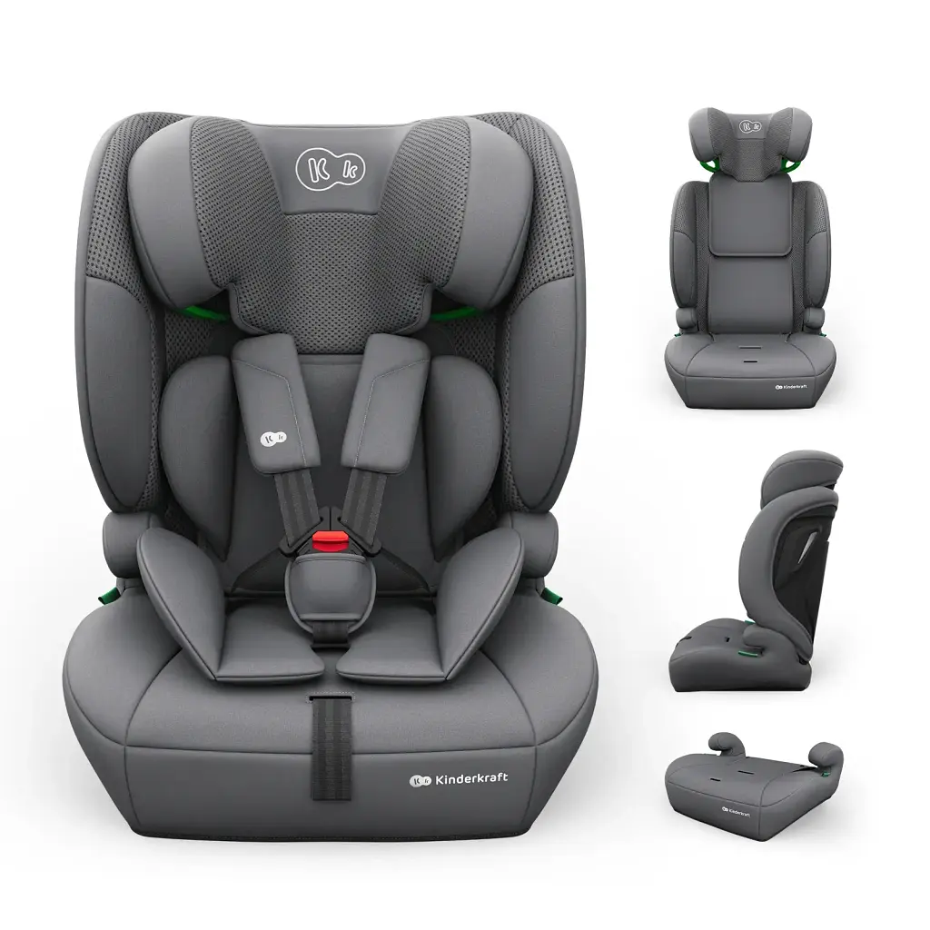 Автокрісло Kinderkraft Comfort Up 2 Plus i-Size Grey (KCCOUP02GRYPL00)
