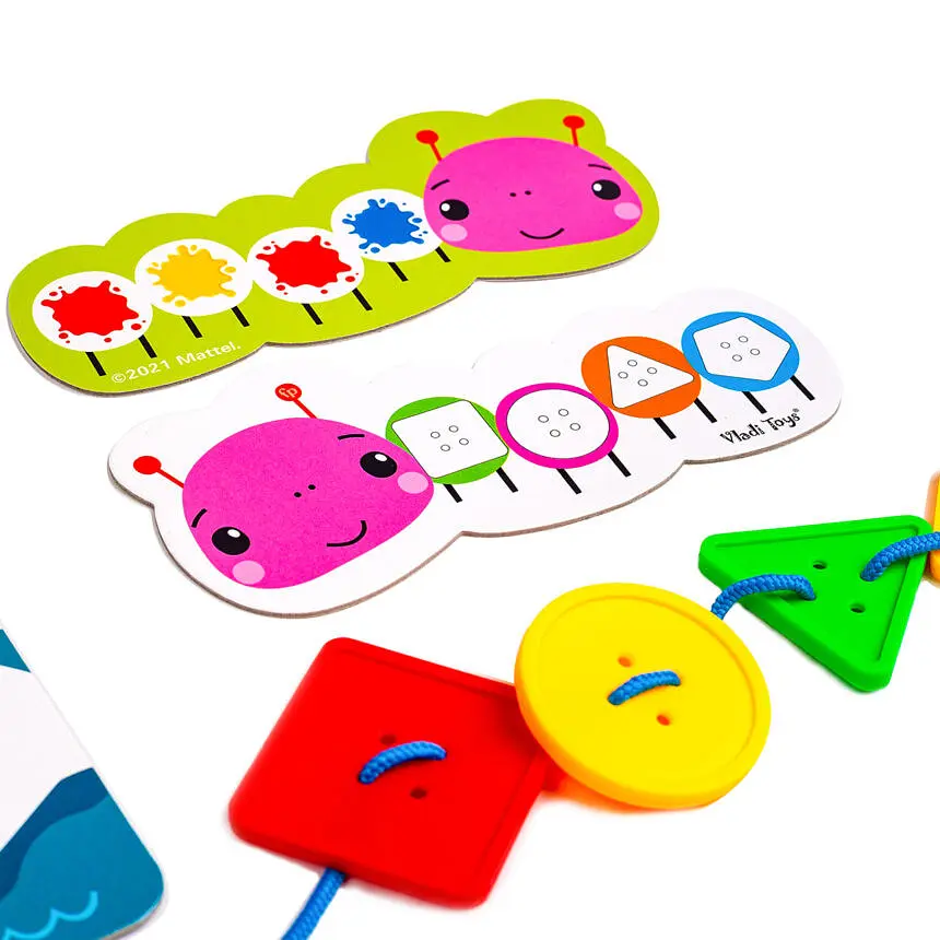 Гра-шнурівка "Fisher-Price. Maxi гудзики" Vladi Toys VT2905-22 Укр - фото 4