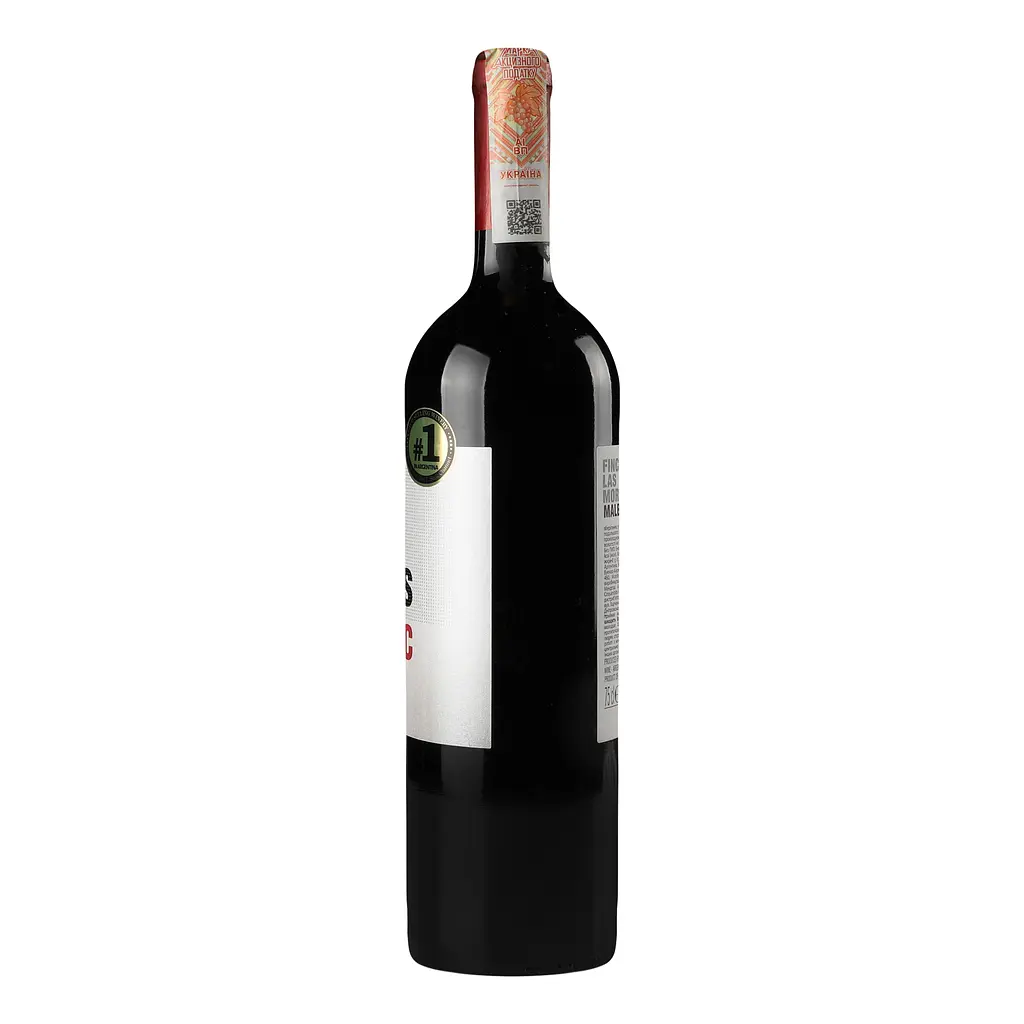 Вино Finca Las Moras Malbec DO, красное, сухое, 13%, 0,75 л - фото 2