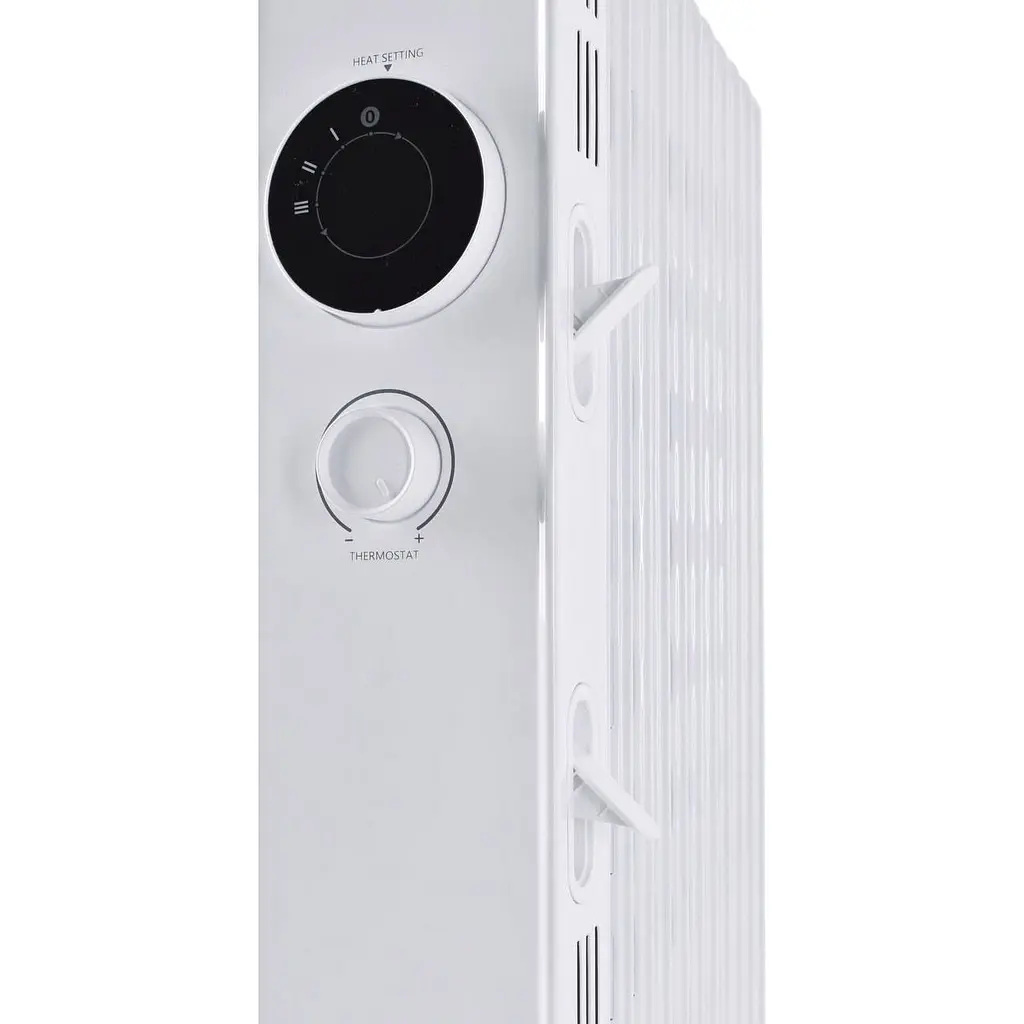 Масляний обігрівач Kumtel KUM-1240S White [119526] - фото 5