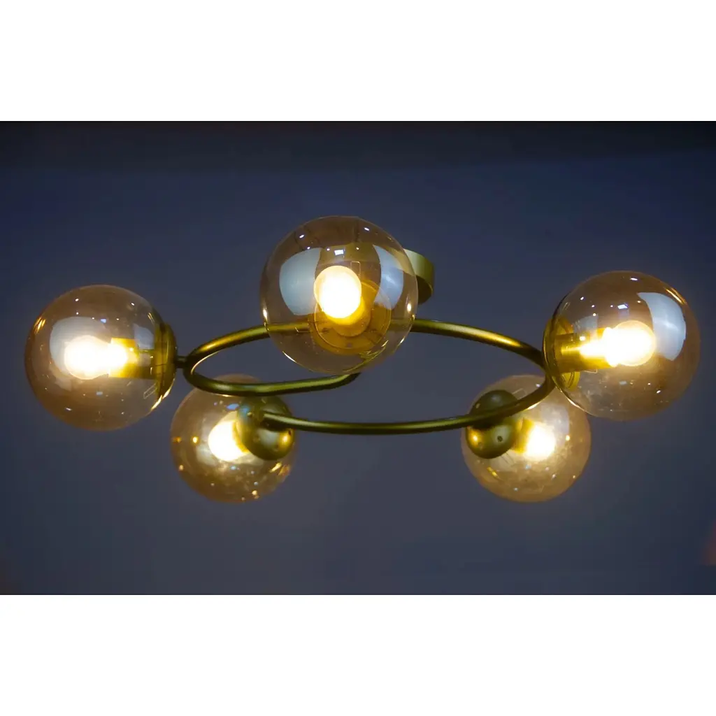 Люстра Brille стельова BR-274S/5 E27 G - фото 2