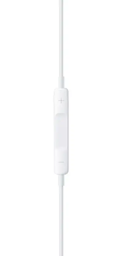 Навушники Apple EarPods Lightning (MMTN2ZM/A) — оригінальні, з мікрофоном та пультом керування - фото 5
