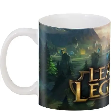 Кухоль GeekLand League of Legends Ліга Легенд LOL 02.15.163 330 мл білий - фото 3