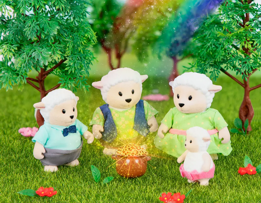 Набір фігурок Li'l Woodzeez Сім'я овечок 4од книжка EN det0018378 - фото 4