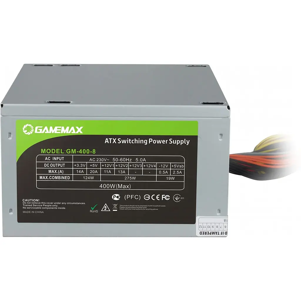 Блок живлення GameMax GM-400-8CM 400W - фото 2