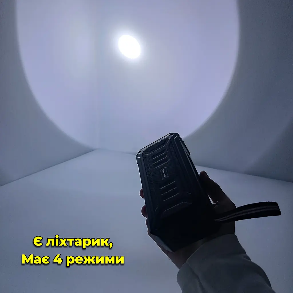 Многофункциональный портативный FM радиоприемник / Bluetooth-колонка с аккумулятором, солнечнеая панель - фото 7