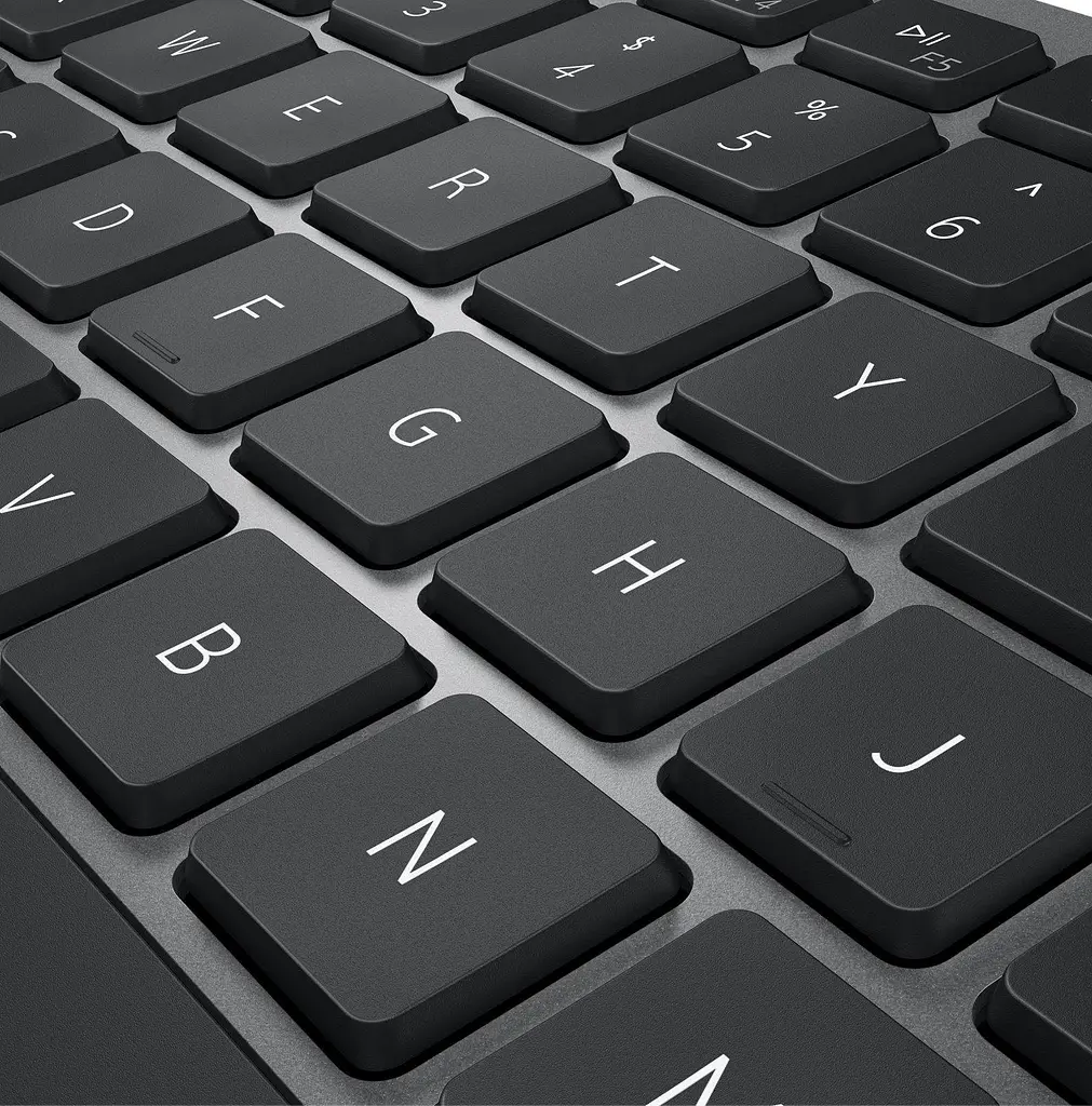 Dell Клавіатура Compact Multi-Device Wireless Keyboard - KB740 - Ukrainian(QWERTY) - фото 4