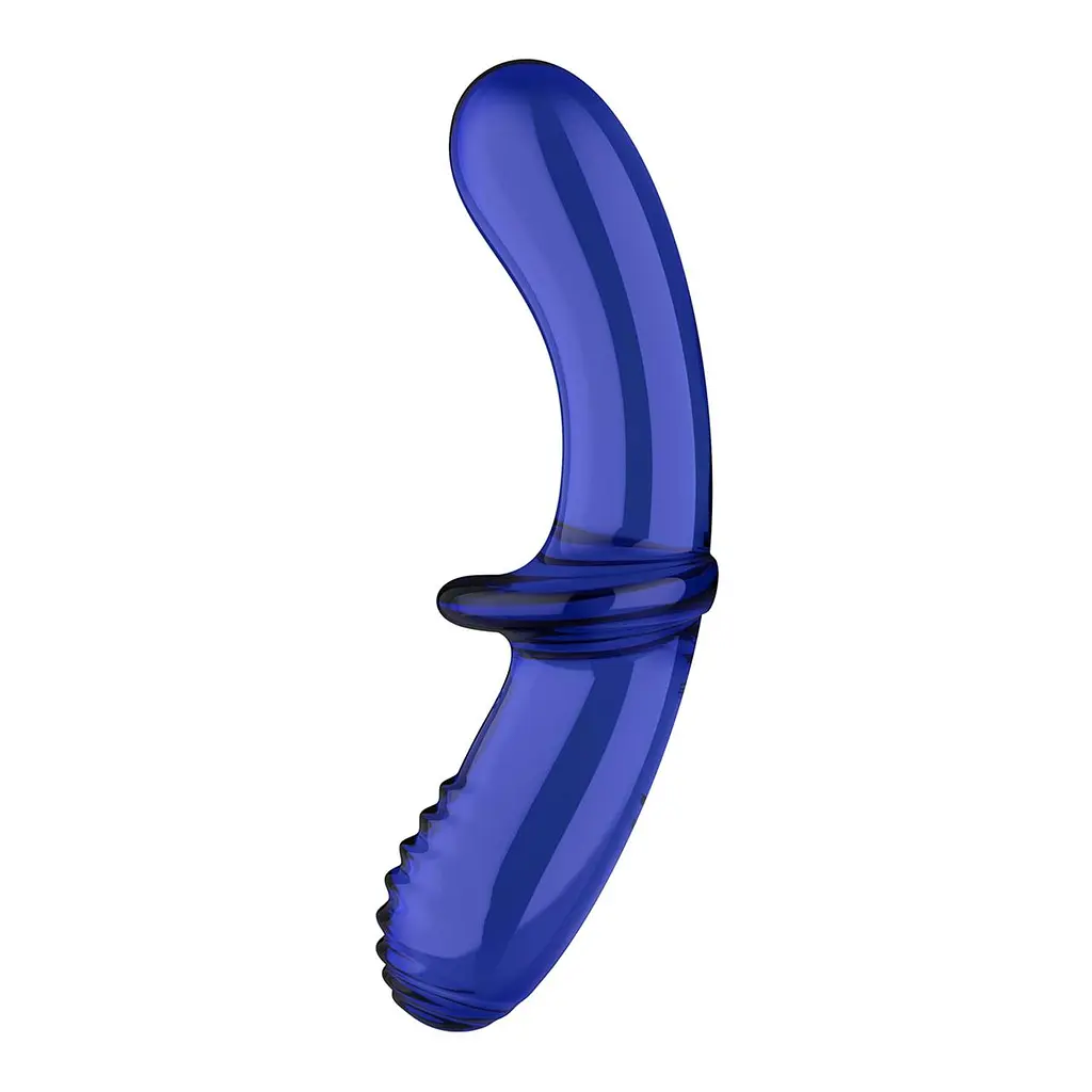 Ділдо Satisfyer Double Crystal (light blue) - фото 3