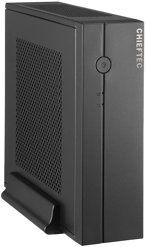 Корпус Chieftec COMPACT IX-01B-OP miniITX, без БЖ, SLIM FF (IX-01B-OP) - фото 6
