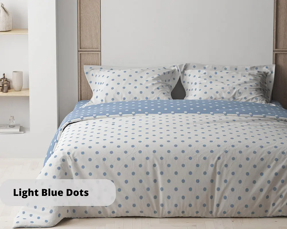 Постільна білизна ТЕП Light Blue Dots сімейна (2-00882_25069) - фото 2