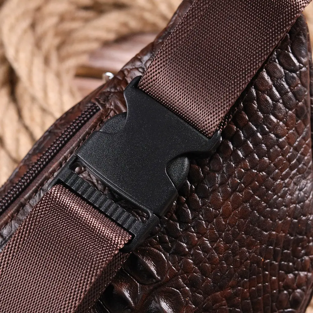 Чоловіча шкіряна сумка Vintage 33,5х14х3 см sum0022408 - фото 7