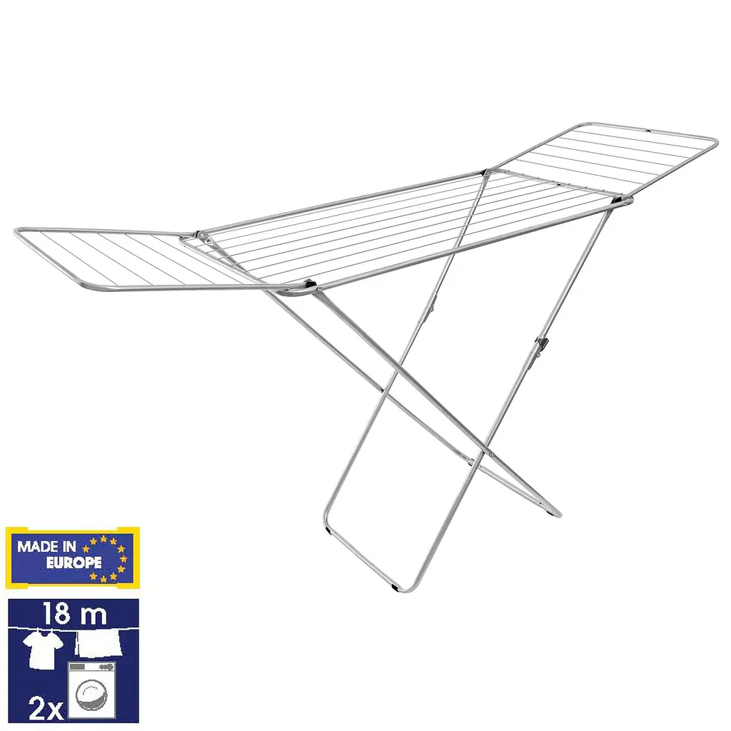 Сушарка для білизни підлогова Casa Si Kolibri 18m Silver (CS42191C06) - фото 5