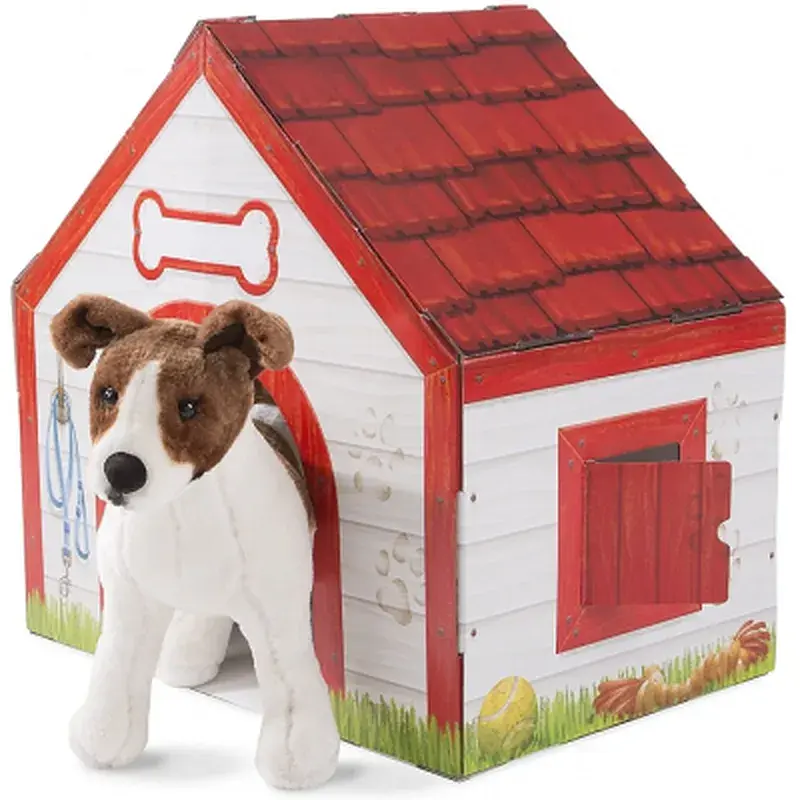 Ігровий набір Melissa&Doug Картонний ігровий будиночок для собаки (MD5514) - фото 3