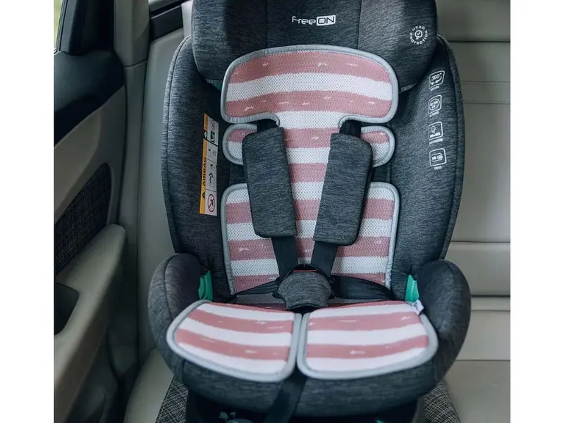 Підкладка для коляски та автокрісла FreeON pink-white - фото 2