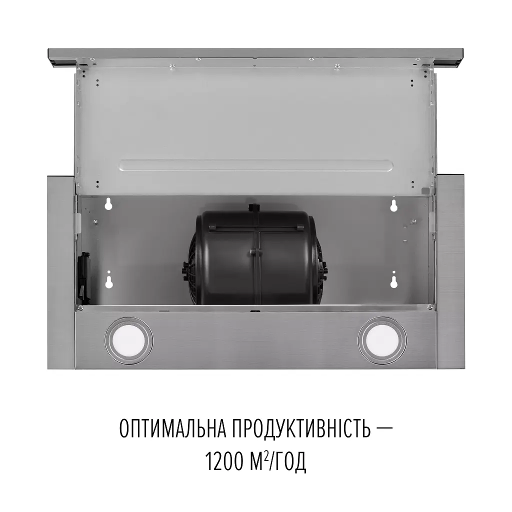 Вытяжка телескопическая Perfelli TL 6822 I 1200 LED - фото 8