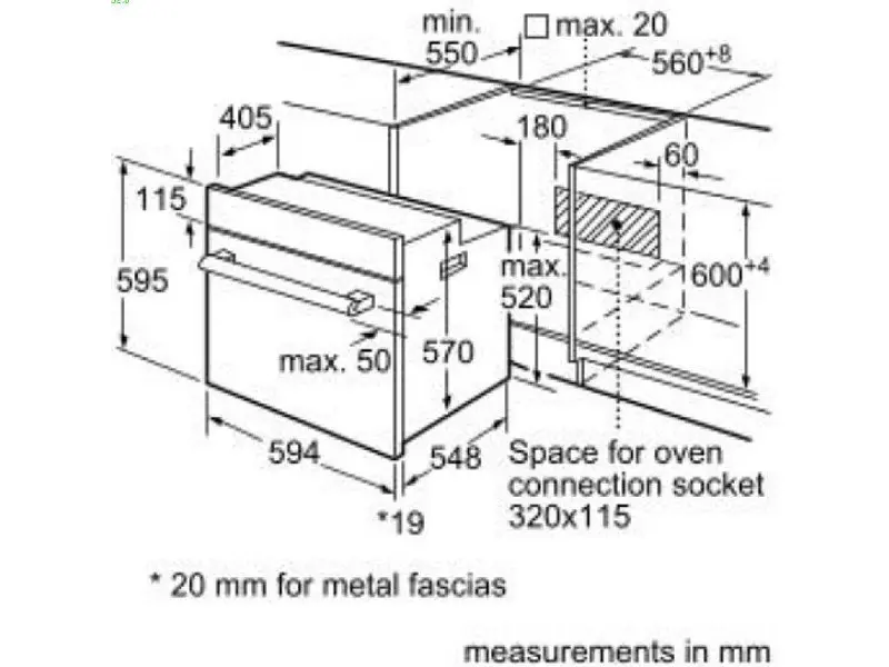 Духовка електрична Bosch HBF512BB1T - фото 6