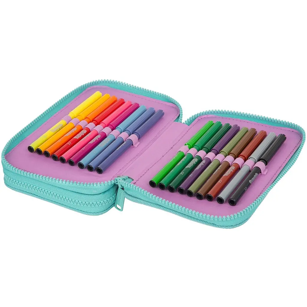 Пенал з наповненням CoolPack Jumper 2 Happy Donuts, 2 відділення (F066665) - фото 3