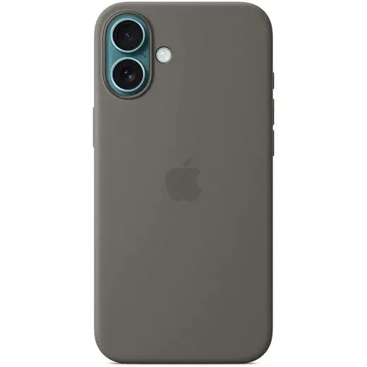 Силиконовый чехол CasePro Silicone Case with MagSafe Stone Gray для iPhone 16 Plus - фото 2