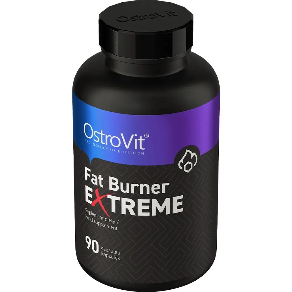 Жироспалювач OstroVit Fat Burner Extreme 90 капсул - фото 2