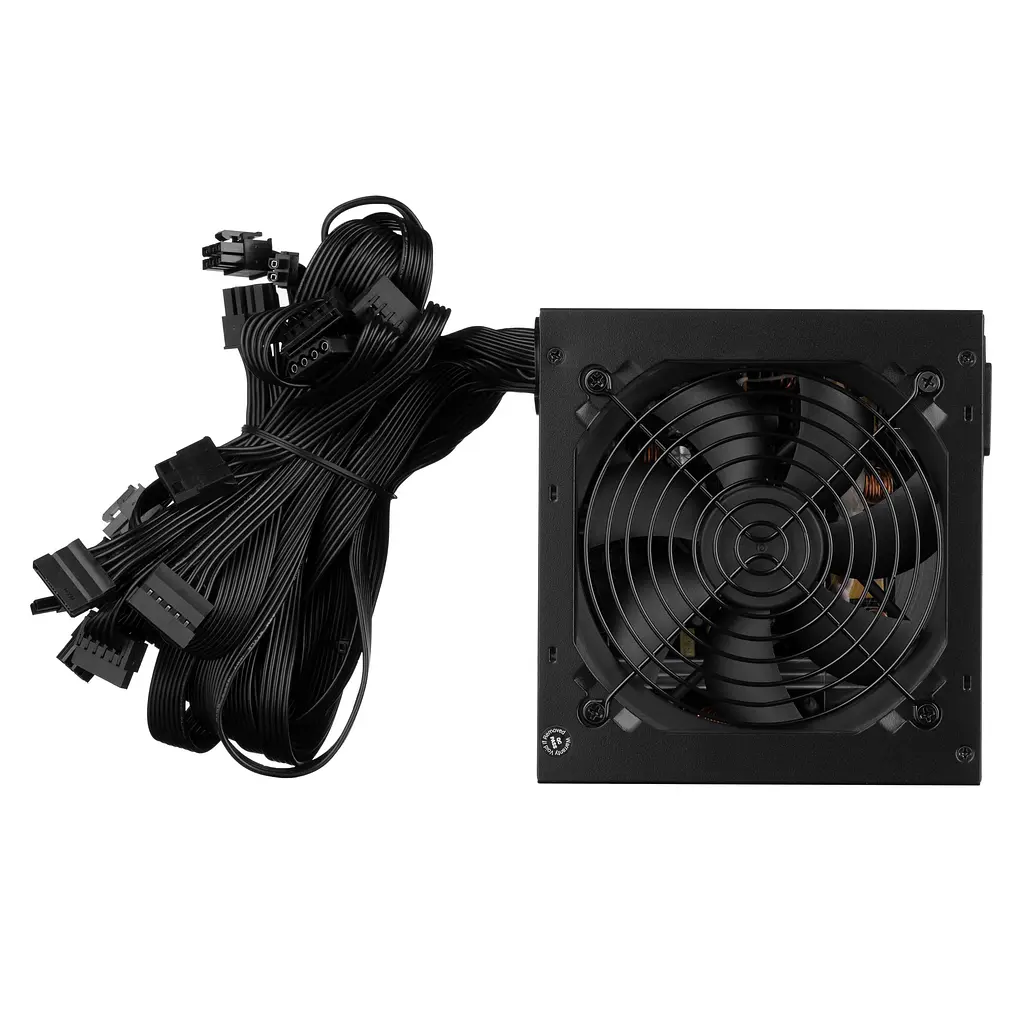 2E Блок живлення Master Power (550W), >80%, 80+ White, 120мм, 1xMB 24pin(20+4), 1xCPU 8pin(4+4), 3xMolex, 5xSATA, 2xPCIe 8pin(6+2) - фото 3