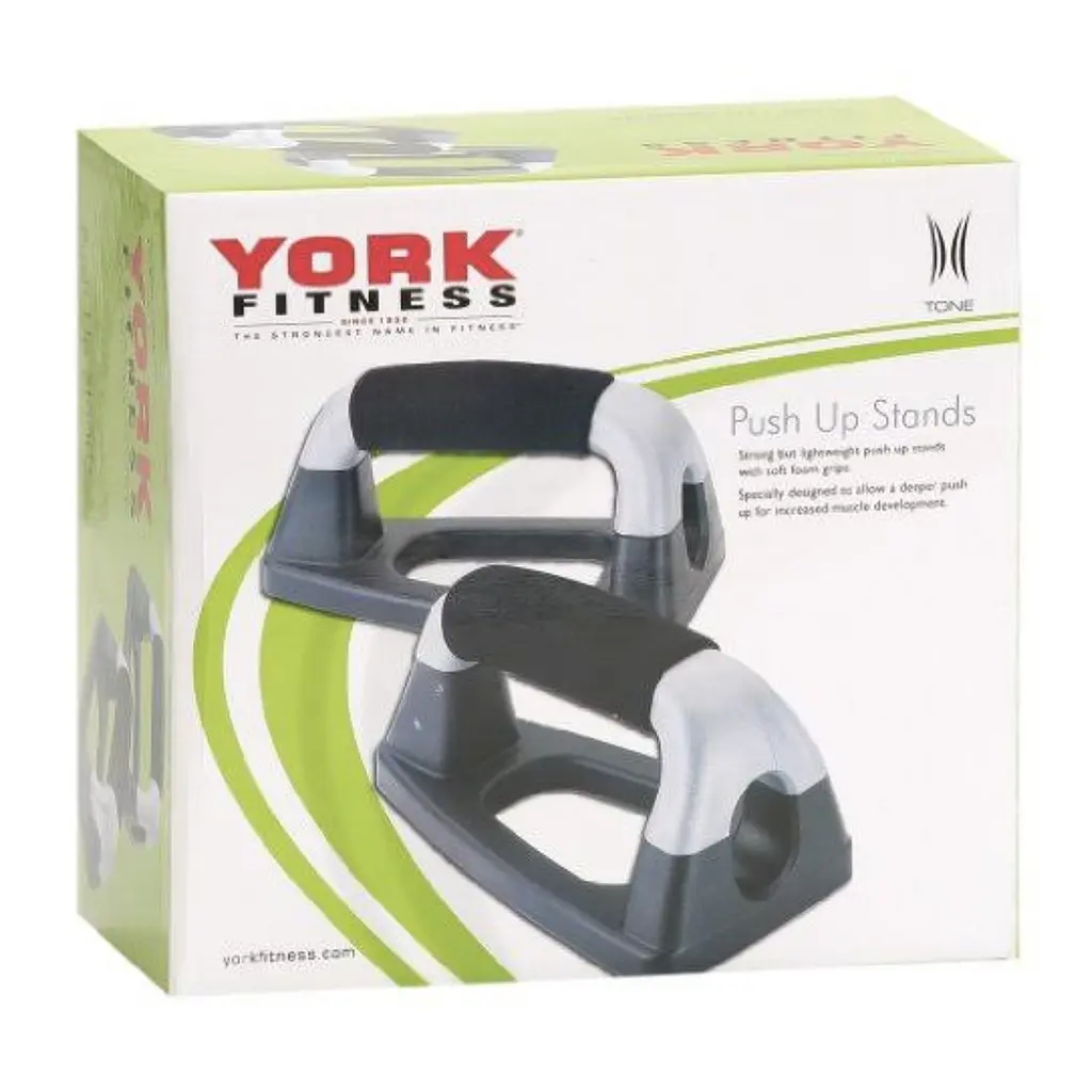 Упоры для отжиманий York Fitness пара черные - фото 4