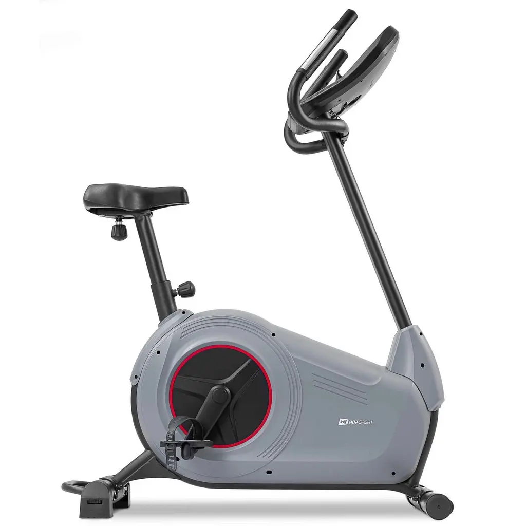 Велотренажер Hop-Sport HS-100H Solid з матом сірий - фото 3