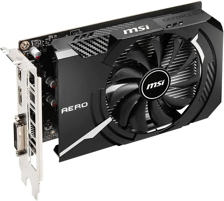 Відеокарта MSI GTX 1650 4Gb D6 AERO ITX (GTX 1650 D6 AERO ITX V1) (GDDR6, 128 bit, PCI-E 3.0 x16) Б/в - фото 3