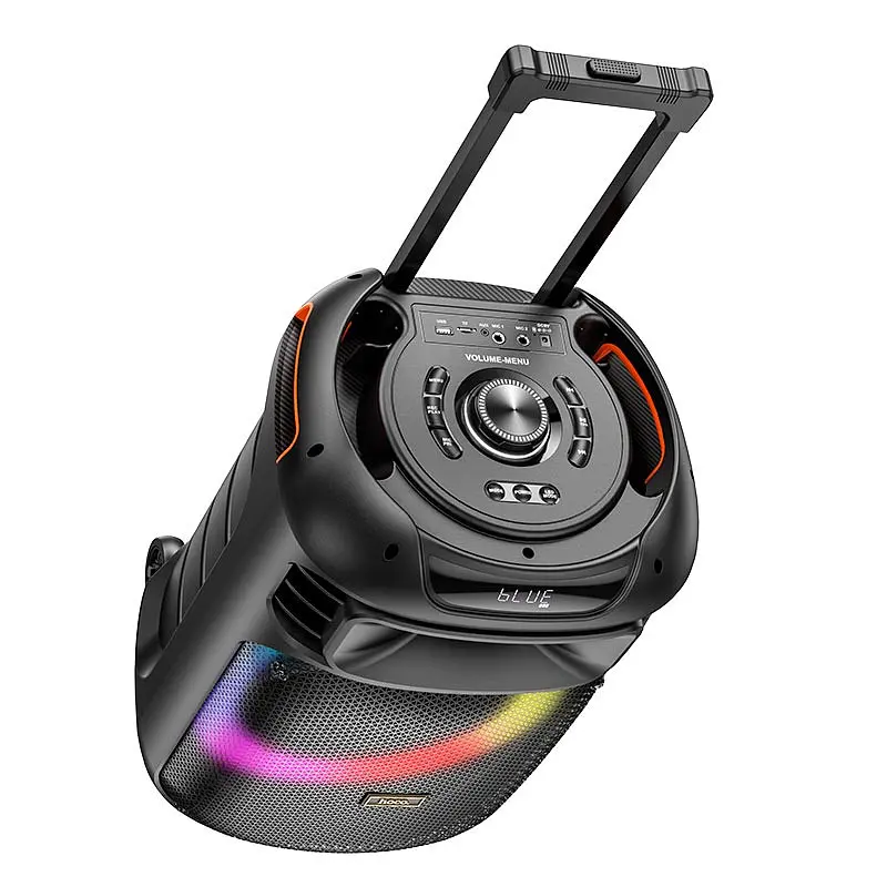 Портативная акустика Hoco HA5 Winner wireless dual-mic outdoor BT speaker 60W - фото 3