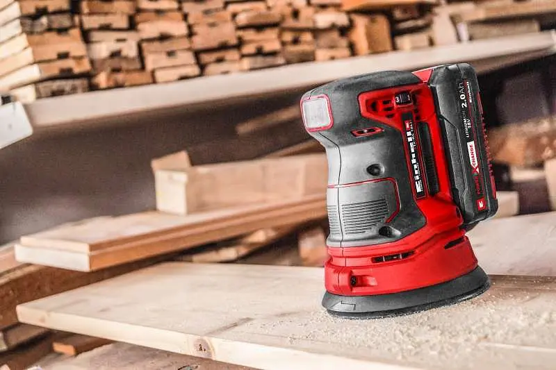 Шліфмашина ексцентрикова акумуляторна TE-RS 18 LI - Solo 18В Einhell teh0025515 - фото 3