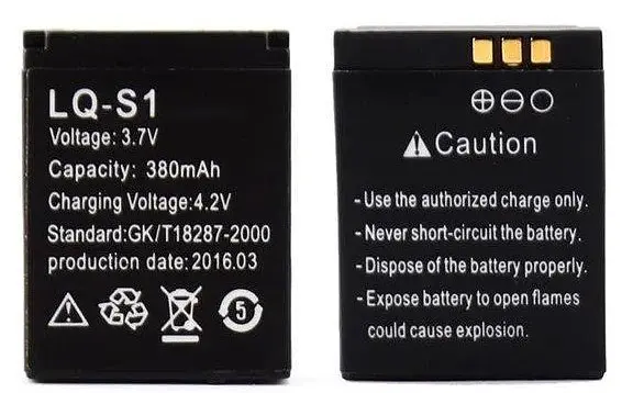Акумуляторна батарея Gionee Smart Watch LQ-S1, A1, DZ-09, GR-08 380 mAh - фото 2