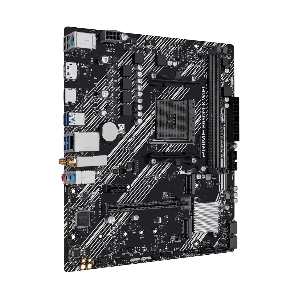 Материнська плата Asus Prime B550M-K WiFi Socket AM4 - фото 3