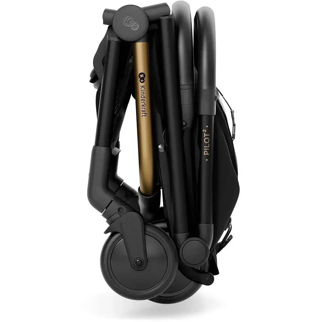 Коляска прогулянкова Kinderkraft Pilot 2 Midnight Black (SPILO02BLK0000) - фото 9